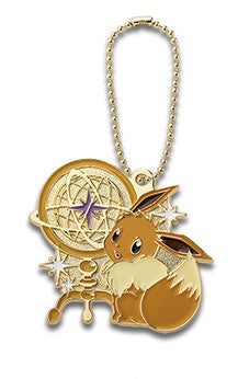 Pokemon Eevee And hot Starlight Night Jolteon Metal Keychain