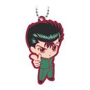 Yusuke Urameshi Yu Yu Hakusho Rubber Mascot Vol. 1 Keychain