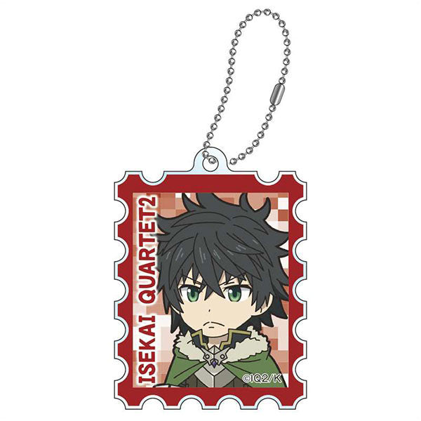 Naofumi Iwatani Isekai Quartet 2 Kitte Acrylic Keychain