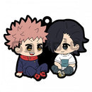 Yuji Itadori & Junpei Yoshino Jujutsu Kaisen Buddy Colle Rubber Mascot Keychain Vol. 2