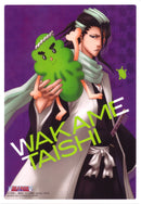 Byakuya Kuchiki & Wakame Taishi Bleach Clear Soul Plate 3 Jumbo Carddass Ex Art Print