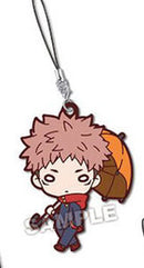 Yuji Itadori Jujutsu Kaisen Nitotan Umbrella Rubber Mascot Strap