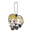 Takemichi Hanagaki & Mikey Manjiro Sano Tokyo Revengers Rubber Mascot Keychain Vol. 3