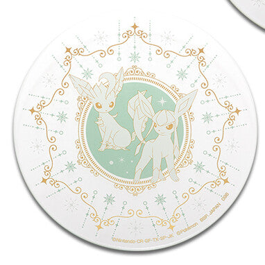 Glaceon & Leafeon Pokemon Eievui & Starlight Night Ichibankuji Glass Plate