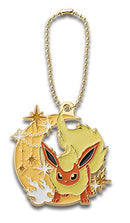 Flareon Pokemon Eievui & Starlight Night Ichibankuji Keychain