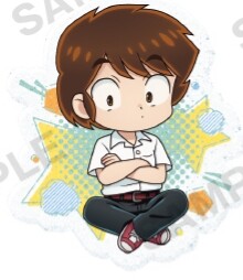 Moroboshi Ataru Urusei Yatsura Kirarin Acrylic Strap