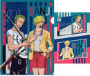 Roronoa Zoro & Sanji One Piece Film Red More Beat Ichibankuji Clear File