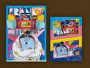 Franky & Jinbei One Piece Film Red More Beat Ichibankuji Clear File