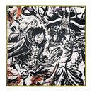 Monkey D. Luffy & Kaido One Piece EX Those Who Harbor the Devil Vol. 2 Ichiban Kuji Metallic Sumi Style Board