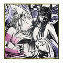 Black Maria & Nico Robin One Piece EX Those Who Harbor the Devil Vol. 2 Ichiban Kuji Metallic Sumi Style Board