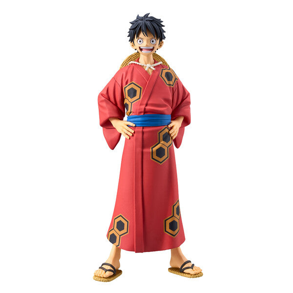 Monkey D. Luffy One Piece DXF The Grandline Series Wanokuni Yukata Ver. Figure