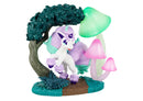 Galarian Ponyta Pokemon Circular Diorama Collection Figure