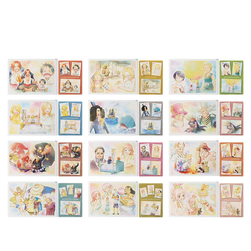 Brook & Laboon Clear File & Sticker Set One Piece Emotional Stories 2 Ichibankuji