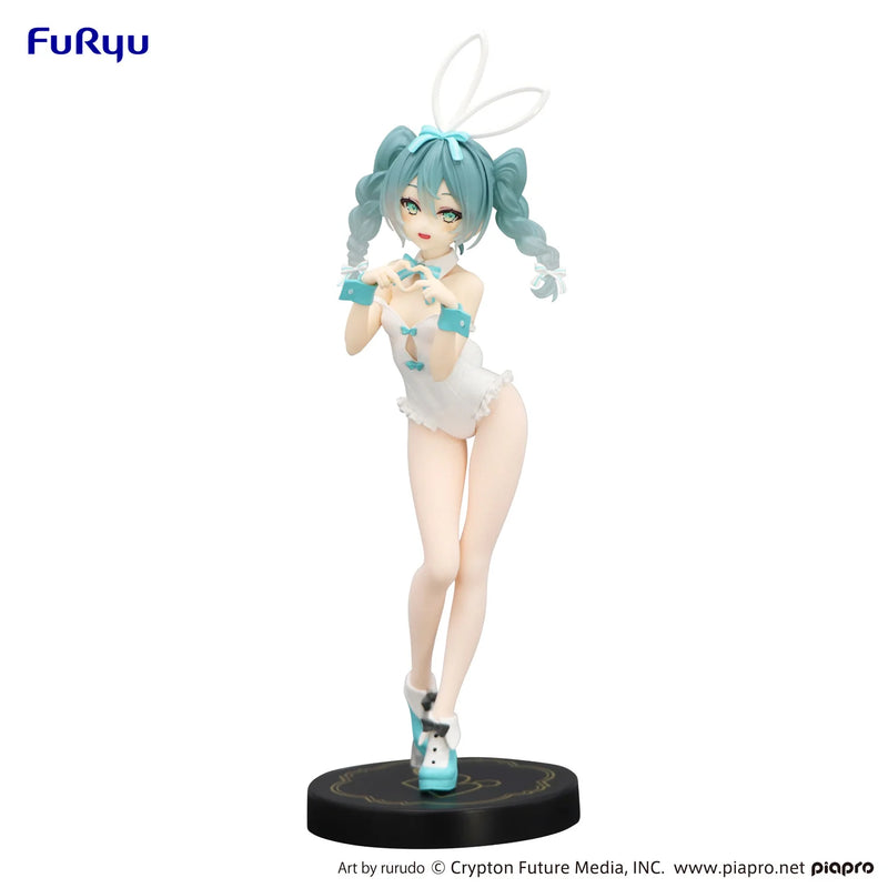 Hatsune Miku Vocaloid BiCute Bunnies White Figure