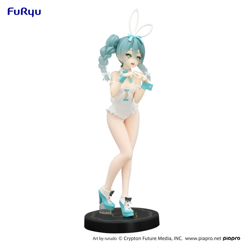 Hatsune Miku Vocaloid BiCute Bunnies White Figure