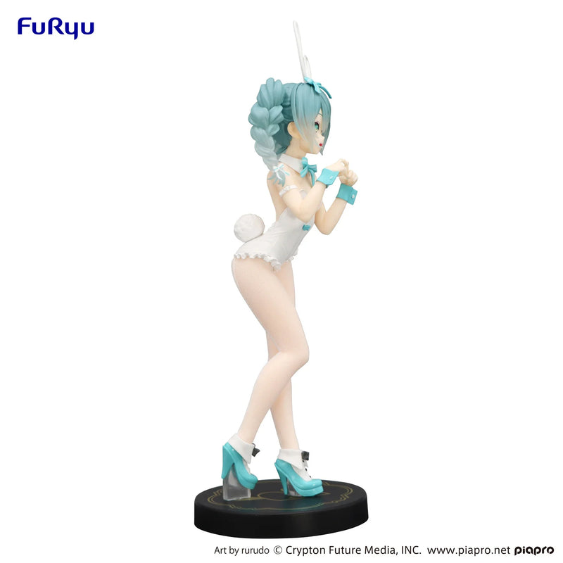 Hatsune Miku Vocaloid BiCute Bunnies White Figure