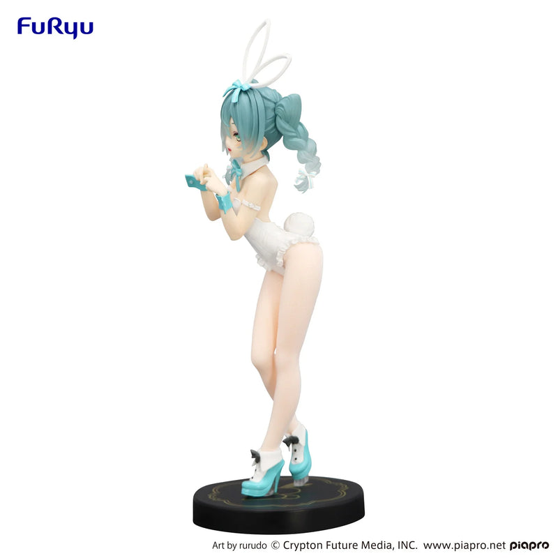 Hatsune Miku Vocaloid BiCute Bunnies White Figure