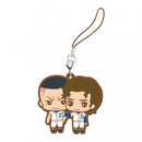 Takigawa Chris Yuu & Tanba Kouichirou Ace of Diamond Capsule Rubber Mascot EX Strap