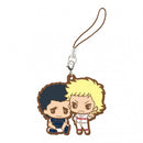 Harada Masatoshi & Narumiya Mei Ace of Diamond Capsule Rubber Mascot EX Strap