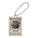 King One Piece Wanted Keychain