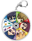 Haruka, Makoto, Nagisa, Rei & Rin Free Acrylic Keyring