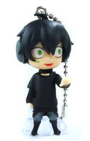 Black Konoha Secret Mekakucity Actors Deformed Mini Figure Keychain Part 2