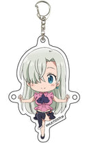 Elizabeth Liones The Seven Deadly Sins Signs of Holy War Acrylic Keychain