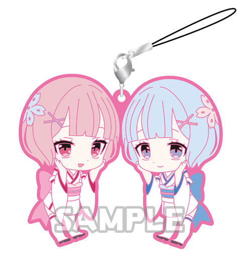 Ram & Rem Re:Zero Full of Ram and Rem Rubber Strap