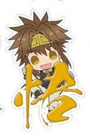 Goku Son Saiyuki Reload Blast MojiMojikko Acrylic Keyring