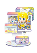 Rin Kagamine Vocaloid Hatsune Miku Series Window Figure Collection Figure