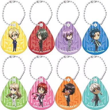 Kamigami no Asobi Ludere Deorum Metal Plate Keychain Random