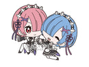 Rem & Ram Re:Zero Lava Q Rubber Mascot with Suction Cup