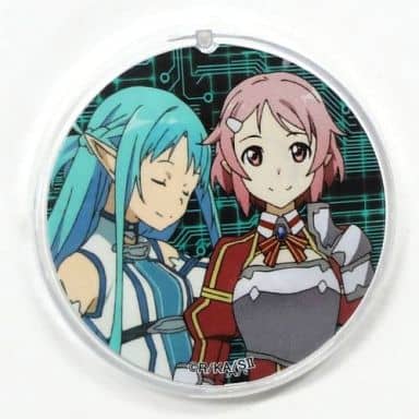 Asuna & Lisbeth Sword Art Online II Phantom Bullet Layered Badge