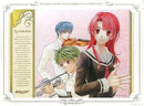 Kahoko Hino, Ren Tsukimori and Kazuki Hihara Golden Corda Art Print