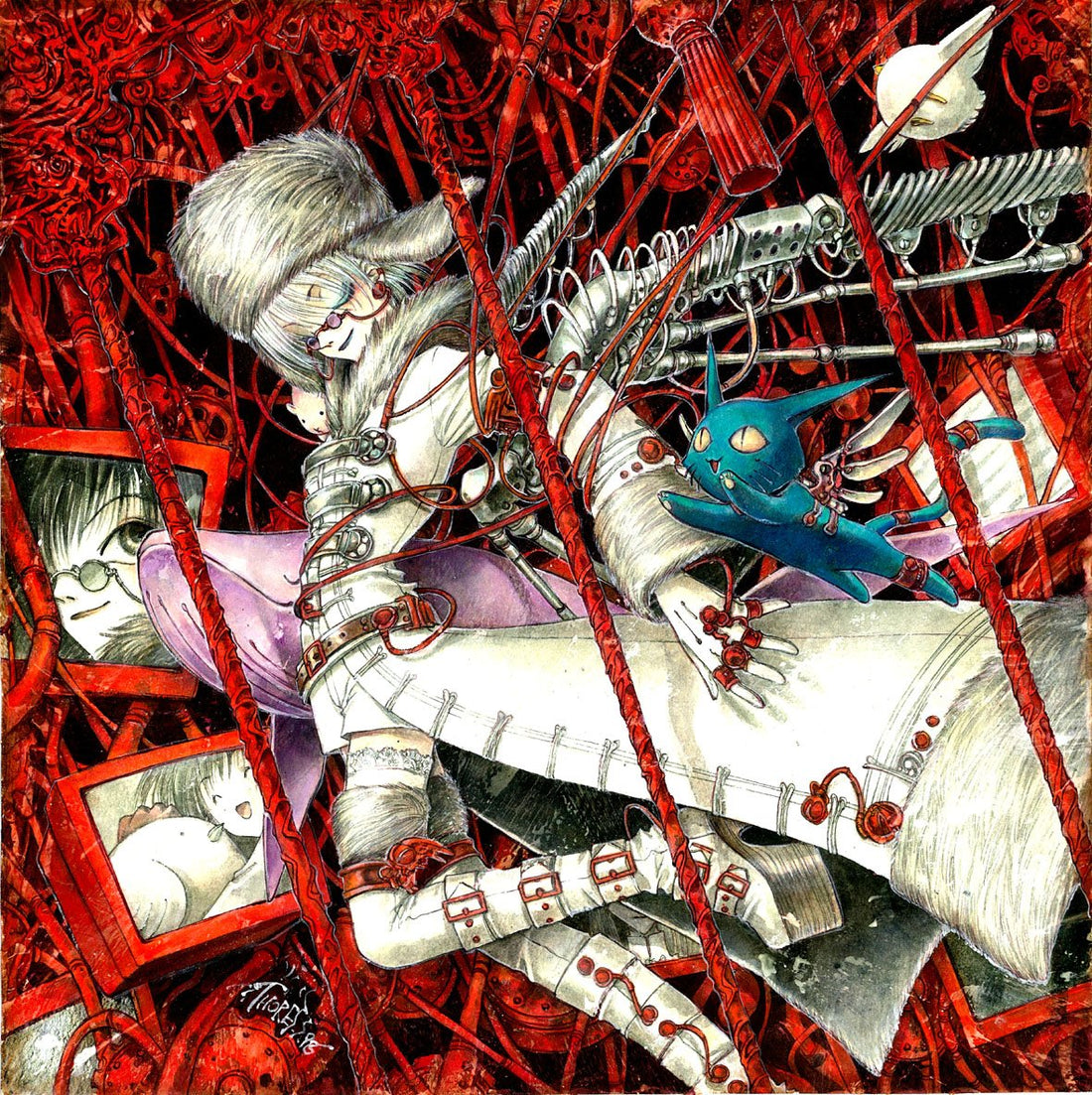 THORES柴本画集　IL Tappeto Rosso 91SWZmUe4oL._SL1184_1100x.jpg?