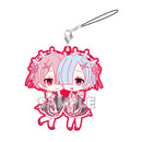 Ram & Rem Re:Zero Full of Ram and Rem Rubber Strap