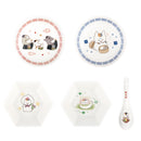 Nyanko Sensei and Dim Sum Time Ichibankuji Plate