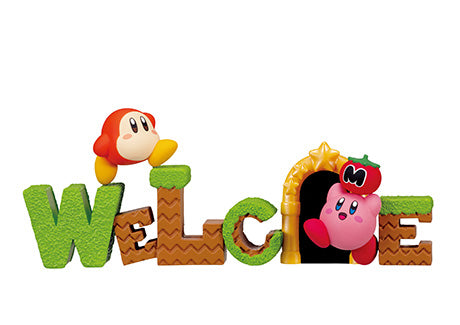 Welcome - Kirby & Words Figure