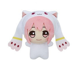 Madoka Kaname Puella Magi Madoka Magica Kyubey Costume Ver. Plush