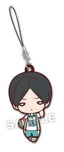 Akira Kunimi Haikyu Nitotan Aoba Johsai Uniform Rubber Mascot Strap