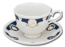 Mimikyu Mimikyu's Antique & Tea Ichibankuji Blue Teacup & Saucer