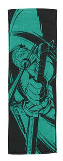 Roronoa Zoro Long Microfiber Towel One Piece EX Warrior Spirit Lineage Ichibankuji