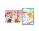 Shinobu Oshino, Yotsugi Ononoki, & Mayoi Hachikuji Monogatari Series My, My and My Sunny Day Outfits Ichibankuji Clear File Set