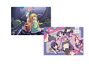 Shinobu Oshino & Yotsugi Ononoki Monogatari Series My, My and My Sunny Day Outfits Ichibankuji Clear File Set