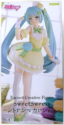 Hatsune Miku Exceed Creative Macaroon Citron Ver. Figure