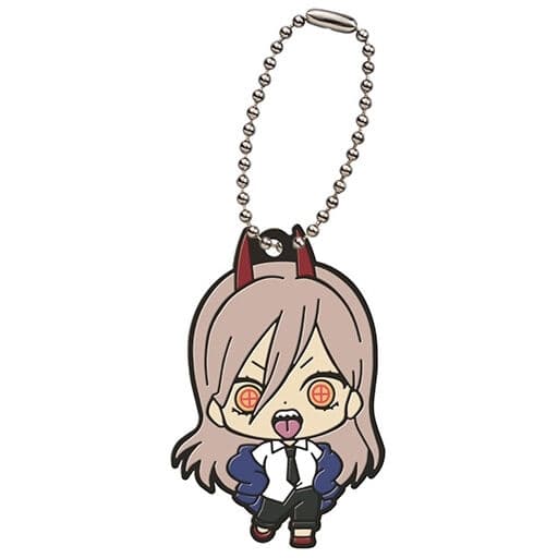 Power- Chainsaw Man Capsule Rubber Mascot Keychain