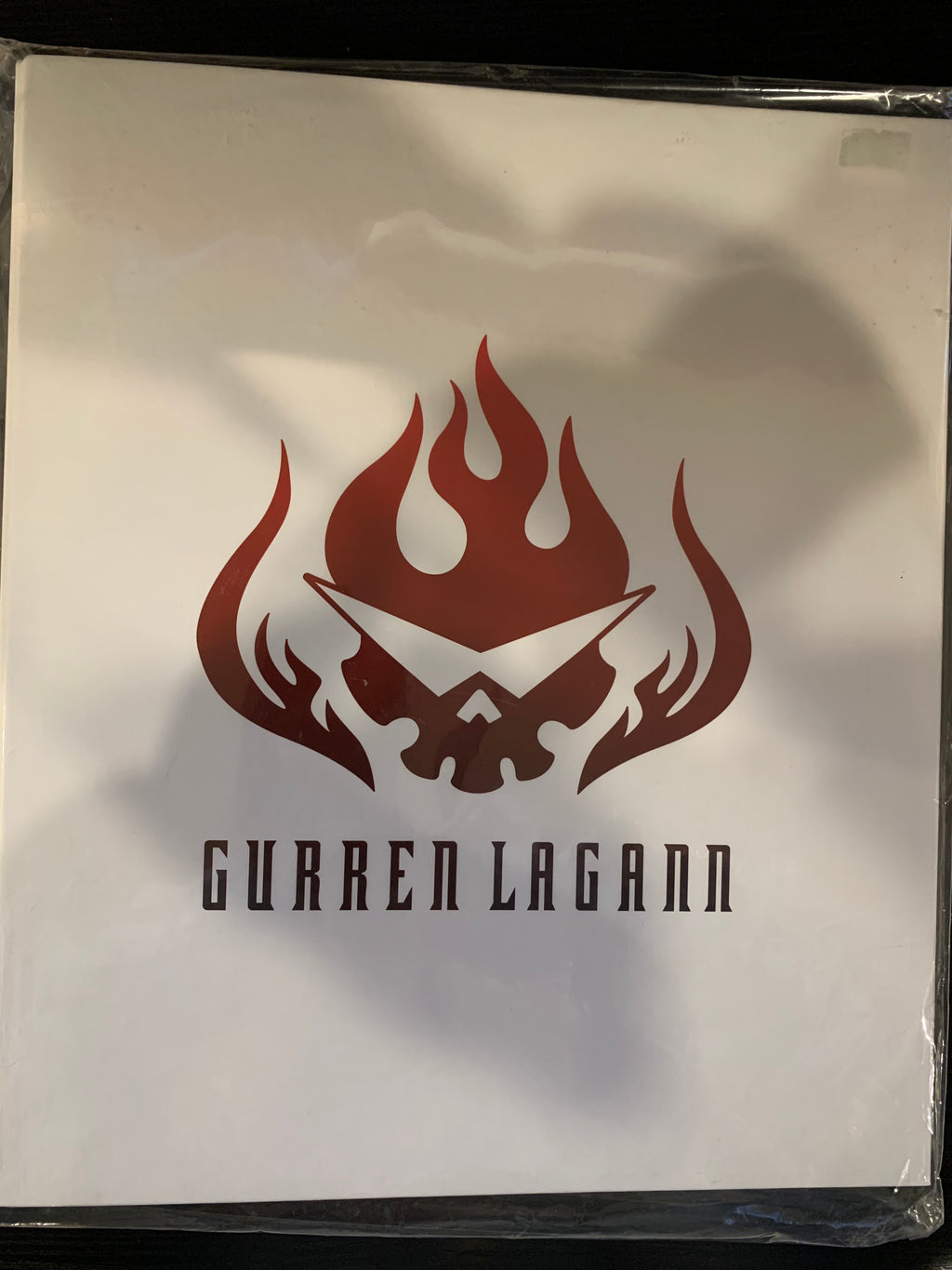 gurren lagann card sleeves Dai Gurren Gurren Lagann Binder with 4 Pocket Sleeves