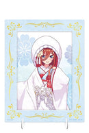 Miku Nakano Quintessential Quintuplets The Happiness Connection Ichiban Kuji Framed Illustration Stand