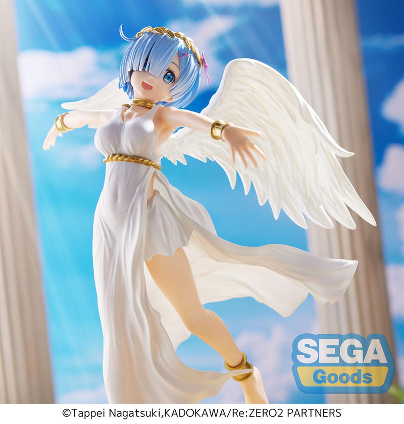Rem Re:Zero Luminasta Super Demon Angel Figure