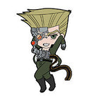 Rudol von Stroheim Jojo's Bizarre Adventure Rubber Phone Strap
